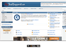 Tablet Screenshot of mytechsupport.ca